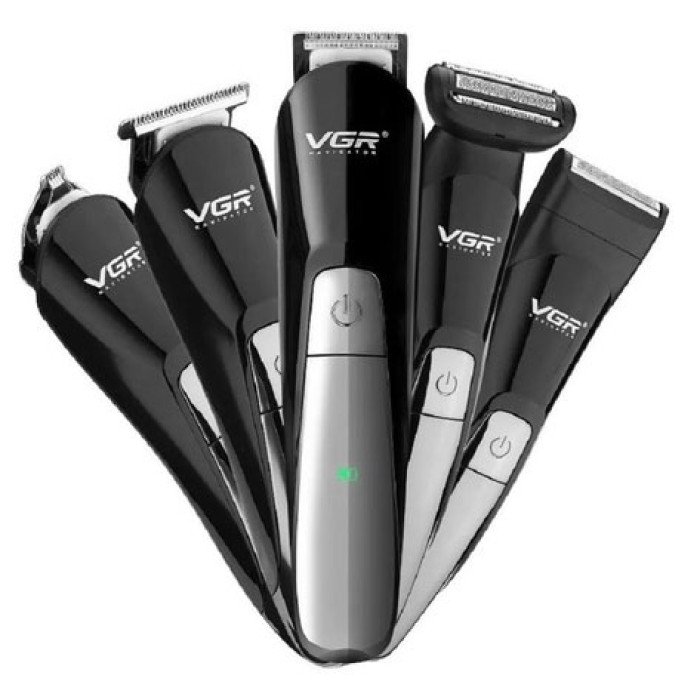 Машинка для стрижки волосся VGR V-012, Перукарня для бороди бездротова, Тример бездротовий