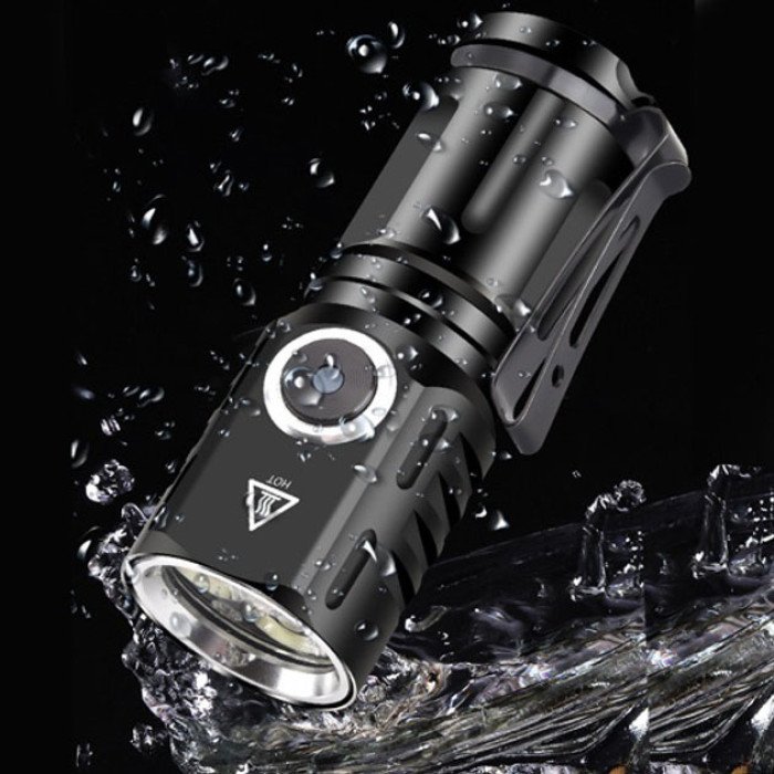 Кишеньковий ліхтарик PLD-536-3XPG, потужний акумуляторний лед ліхтарик, ліхтарик тактичний ручний