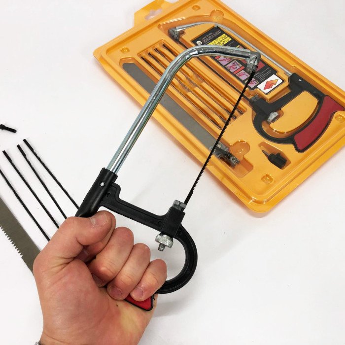 Ножівка по дереву HLV в наборі з пилками