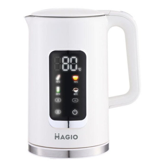 Електрочайник-термос MAGIO MG-510, Електрочайник побутовий нержавіюча сталь, Вишуканий чайник