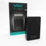 Електробритва VGR V-376 BLACK шейвер, Бюджетна машинка для стрижки бороди, Бездротова електробритва