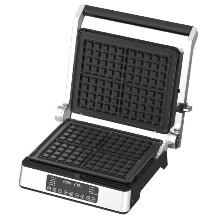Гриль-барбекю електричний Magio MG-356, Настільний гриль для гамбургерів Притискна електробутербродниця