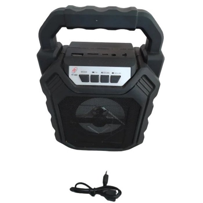 Бездротова портативна колонка Bluetooth YF-668BT. Колір: чорний