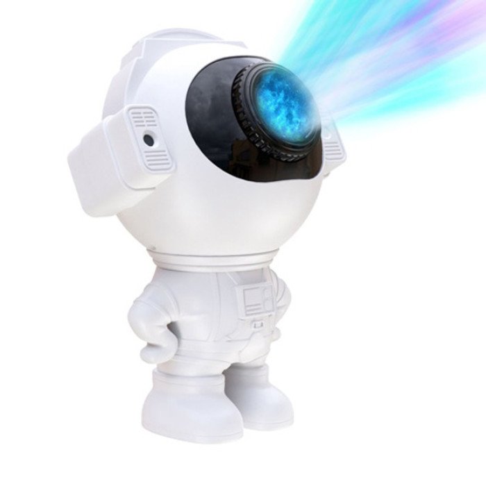 Зірковий 3D проектор Astronaut Bluetooth з пультом, Проектор нічний космонавт зоряне небо в дитячий