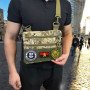 Нагрудна чоловіча сумка тактична тканинна, Нагрудна сумка кобура, Чоловіча тактична сумка барсетка