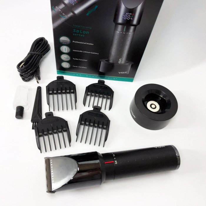 Машинка для стрижки волосся VGR V-698, Машинка для стрижки чоловіча, Машинка для гоління