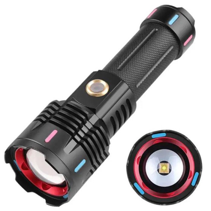 Ліхтар X-BALOG FLUORESCENCE G25 PM30-TG, Надпотужний ліхтарик, Яскравий ліхтарик, Якісний ліхтарик