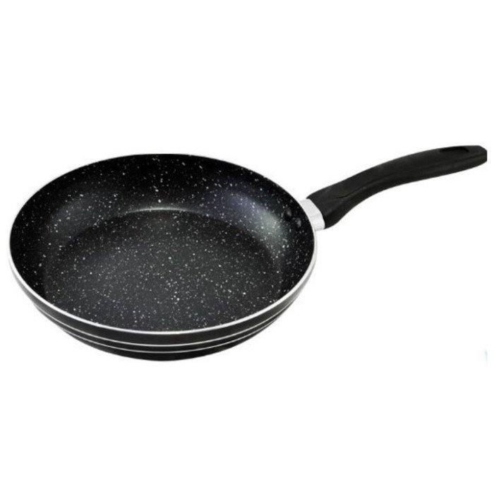 Сковорода UNIQUE UN-5151 антипригарне гранітне покриття 18 см темний мармур