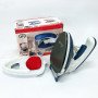 Відпарювач Mini Steam Iron HT-558B, Праска електрична парова, Парова праска для одягу. Колір: синій