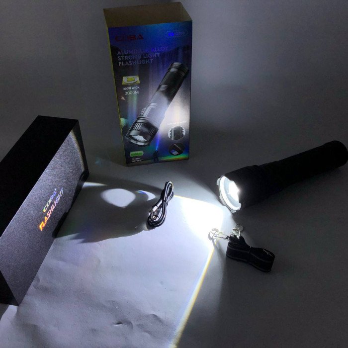 Ліхтар CB-G400 WHITE LASER LED PM60-TG, Сильний ліхтарик, Ліхтар ручний тактичний