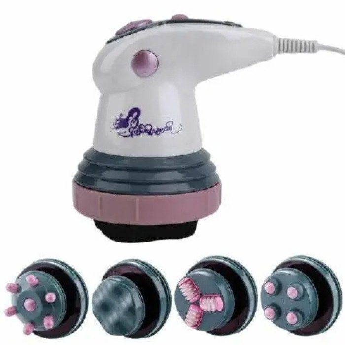 Масажер Для Тіла Інфрачервоний Антицелюлітний Body Innovation Sculptural 4 Насадки MA-118-2