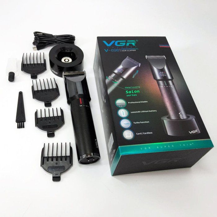 Машинка для стрижки волосся VGR V-698, Машинка для стрижки чоловіча, Машинка для гоління