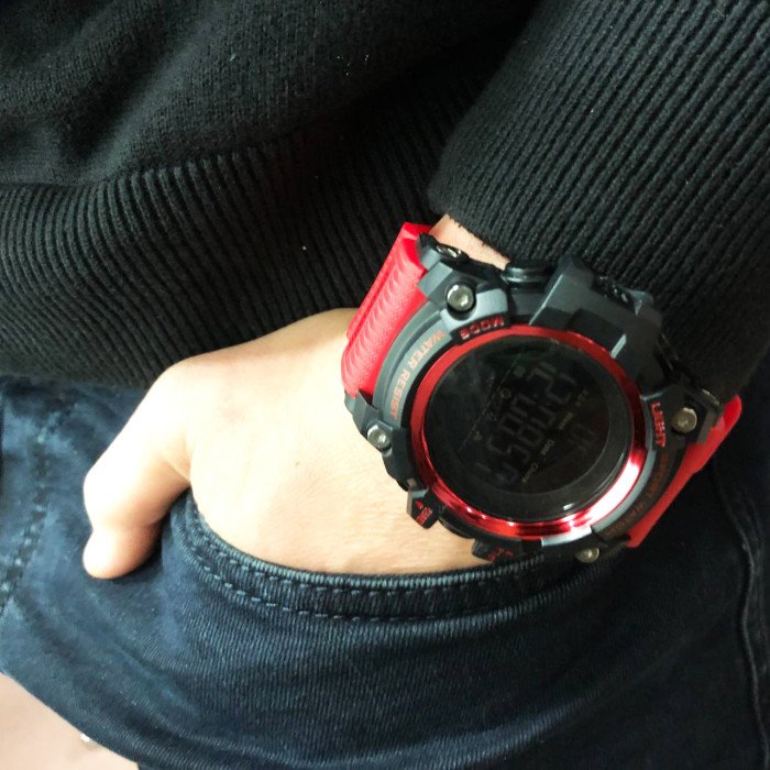 Годинник наручний чоловічий SKMEI 1384RD, чоловічий тактичний годинник, протиударний годинник, годинник спортивний