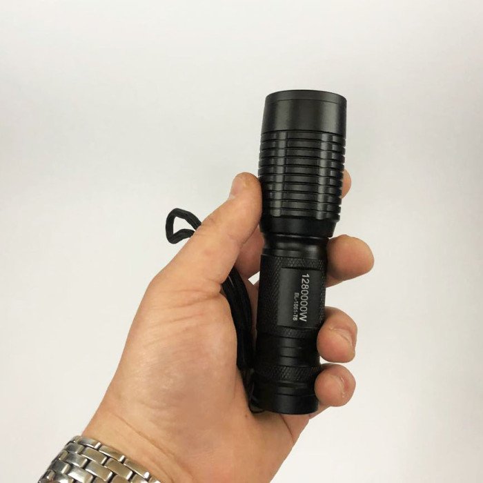 Акумуляторний тактичний ліхтар Police BL-1861-T6, ліхтарик тактичний ручний для полювання