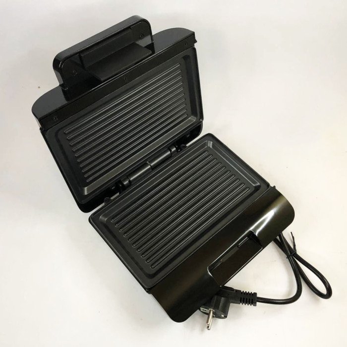 Бутербродниця MAGIO MG-378 750 Вт з антипригарним покриттям, Настільний гриль електричний-притискний