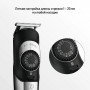 Машинка для стрижки, триммер для бороди VGR V-088 бездротова з насадками, електромашинка для волосся