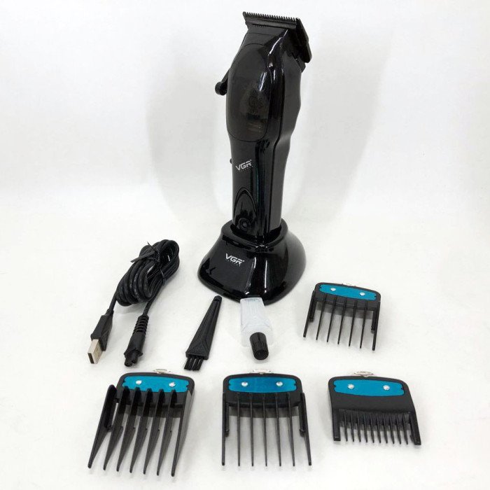 Машинка для стрижки волосся VGR Hair Clipper V-653 Voyager, бездротова електробритва, для дому