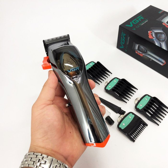 Машинка для стрижки волосся VGR V-647 зі змінними насадками, Машинка для стрижки для дому