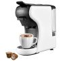 Капсульна кавомашина Camry CR 4414 3000Вт рожкова для меленої кави та 5 адаптерів для капсул White