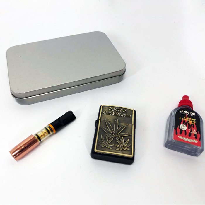 Запальничка бензинова в подарунковій коробці N10, Запальнички бензинові, Подарункові запальнички для куріння.