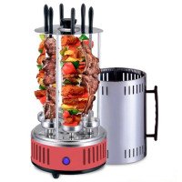 Електрошашличниця вертикальна Domotec MS-7783 нержавіюча сталь