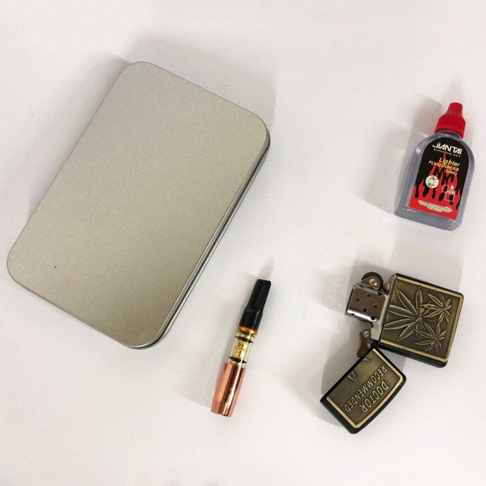 Запальничка бензинова в подарунковій коробці N10, Запальнички бензинові, Подарункові запальнички для куріння.