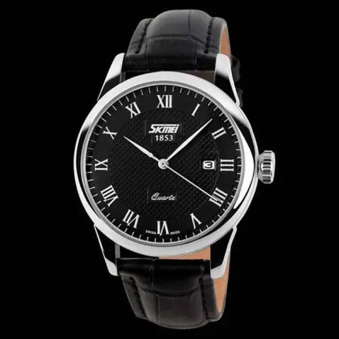 Годинник наручний чоловічий SKMEI 9058LSIBKBK, чоловічий годинник стильний годинник на руку, модний чоловічий годинник