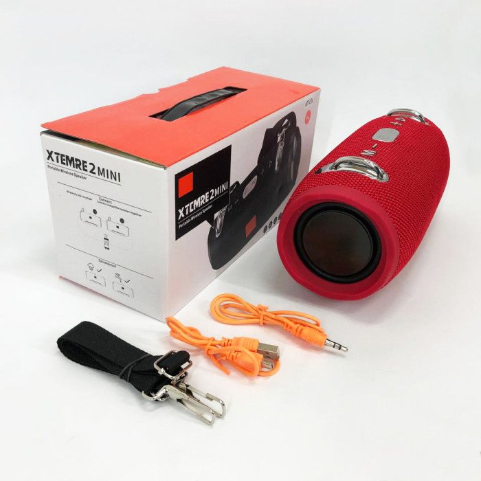 Колонка JBL XERTMT2 Mini (аналог). Колір червоний