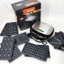Мультипекар 6в1 зі знімними формами Domotec MS-7706, сендвічниця 4в1, домашній гриль для шаурми