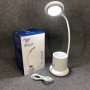 Настільна лампа акумуляторна на гнучкій ніжці з органайзером Tedlux TL-1006