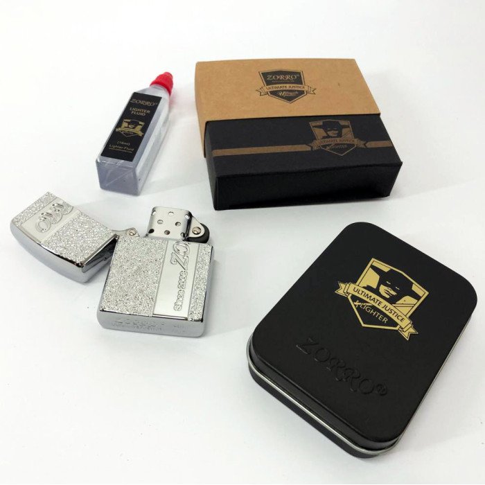 Запальничка бензинова Zorro HL-359, сувенір запальничка, запальнички, подарунки для чоловіків, запальничка в подарунок