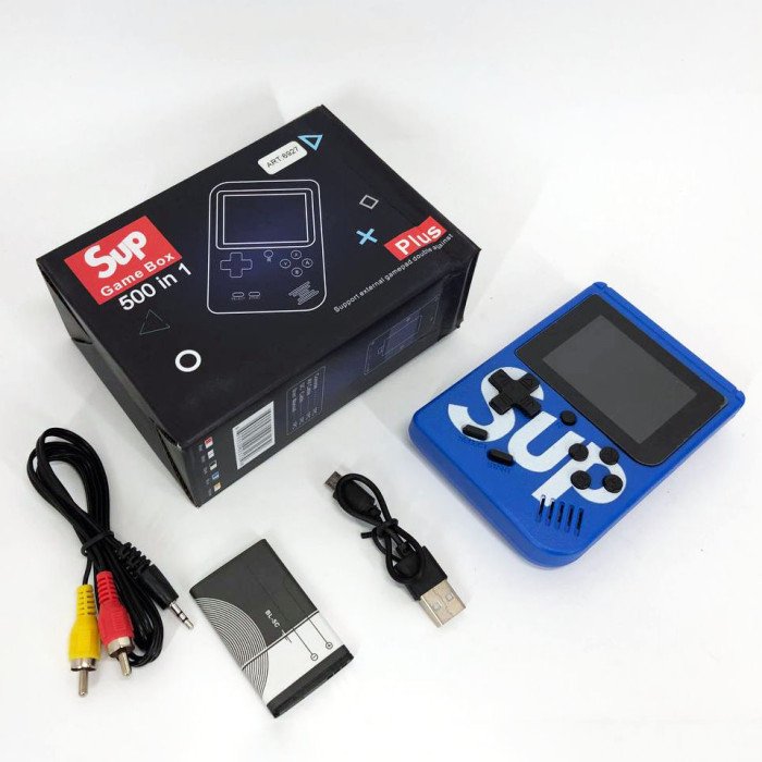 Ігрова приставка джойстиками Sup Game Box 500 ігор Перша ігрова приставка портативна