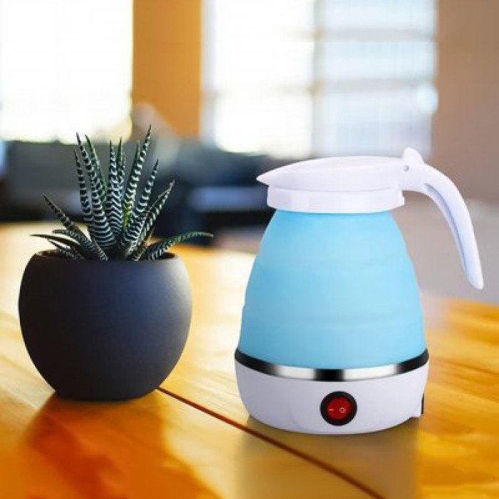 Електрочайник складаний Travel Folding 600 мл. Колір: блакитний