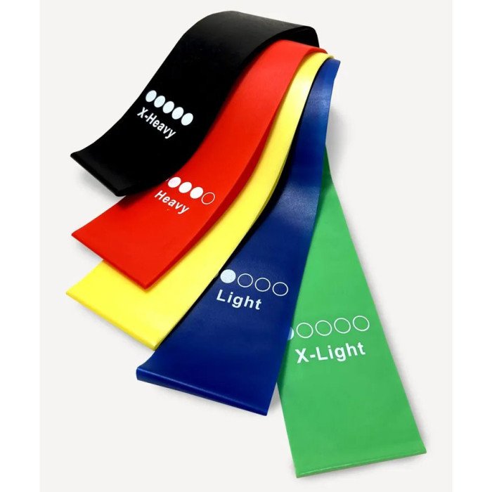 Фітнес петлі гумки еспандер, Фітнес гумки 5 в 1, Фітнес гумки 5 штук, Фітнес гумки щільні