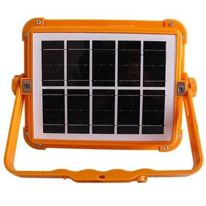 Потужний ліхтар - прожектор із сонячною панеллю та функцією Power bank Solar LED light 12000 mAH