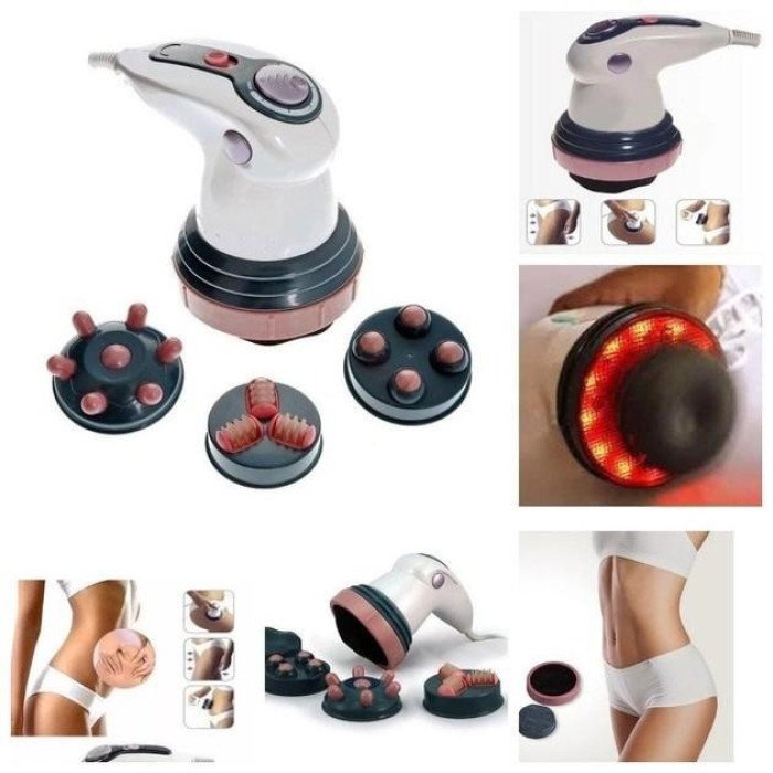 Масажер Для Тіла Інфрачервоний Антицелюлітний Body Innovation Sculptural 4 Насадки MA-118-2