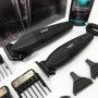 Професійний набір для стрижки волосся VGR V-640 акумуляторний Barber Combo PREMIUM. Колір: чорний