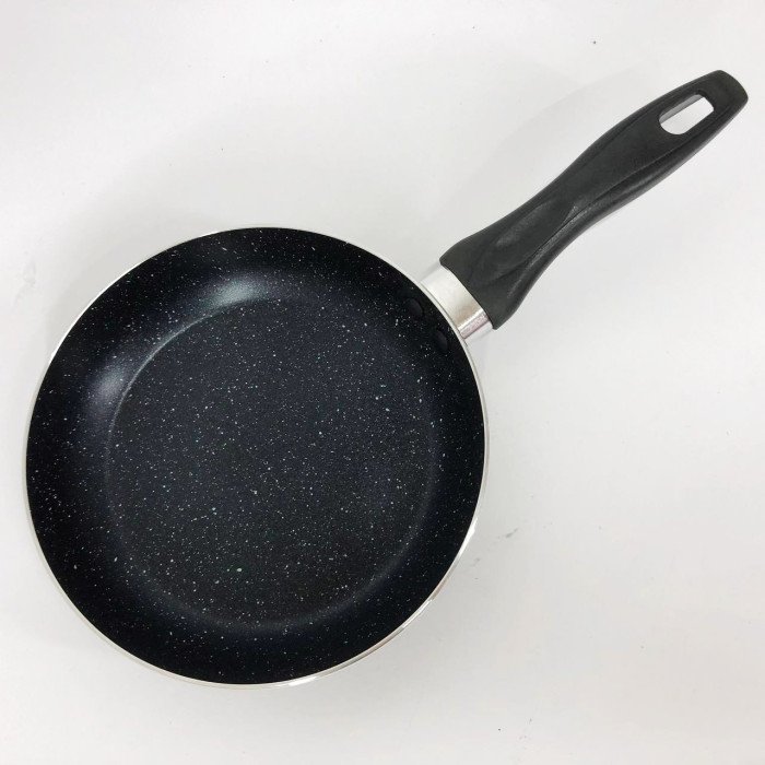 Сковорода UNIQUE UN-5151 антипригарне гранітне покриття 18 см темний мармур