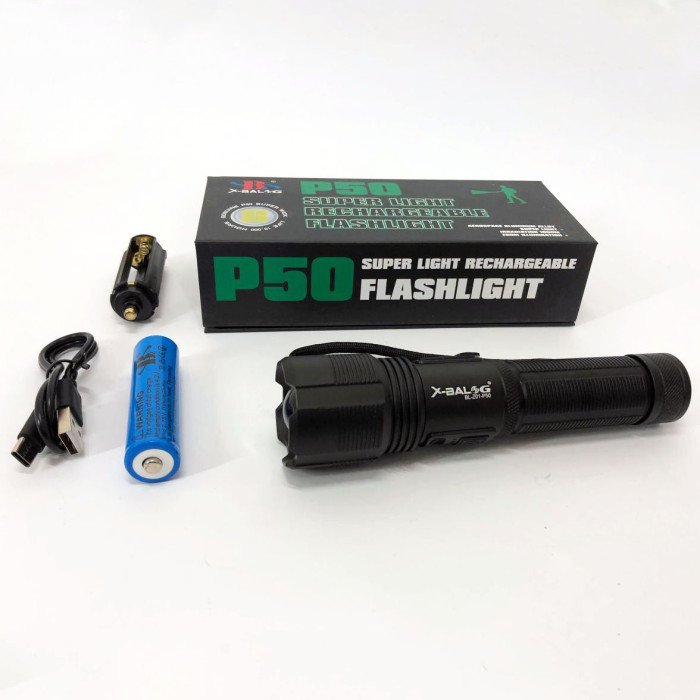 Ліхтарик ручний тактичний Bailong BL-Z01-P50, надпотужний ліхтарик, тактичні ліхтарі для полювання