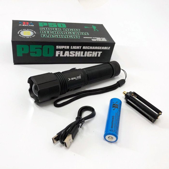 Ліхтарик ручний тактичний Bailong BL-Z01-P50, надпотужний ліхтарик, тактичні ліхтарі для полювання