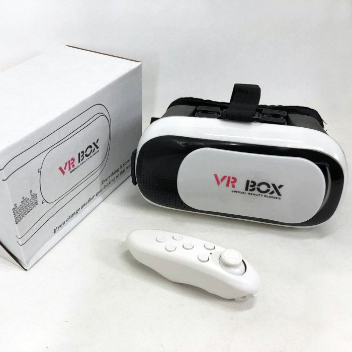 VR box для телефону, Окуляри Віртуальної Реальності, Віар бокс, VR окуляри для смартфона з налаштуваннями