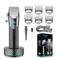 Професійна бездротова машинка для стрижки VGR V-682 тример для волосся, бороди та вусів на підставці