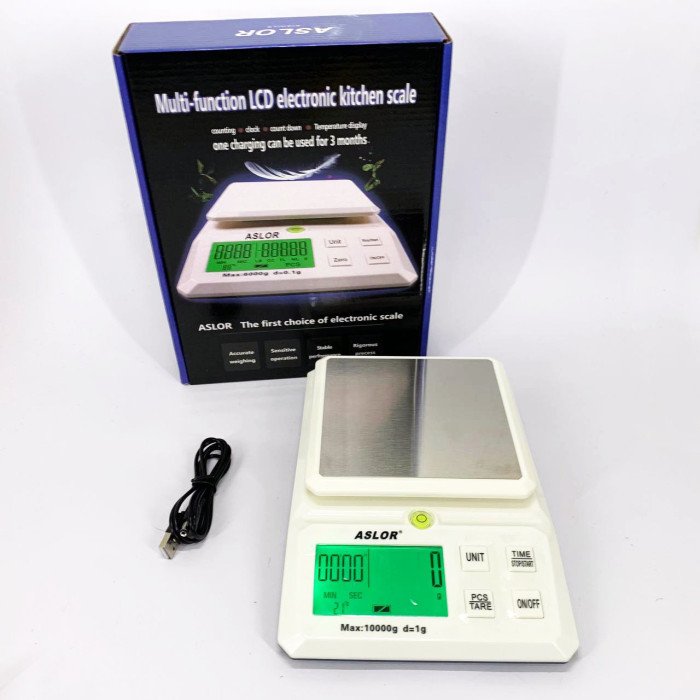 Ваги кухонні QZ-168, 10кг (1г) з таймером