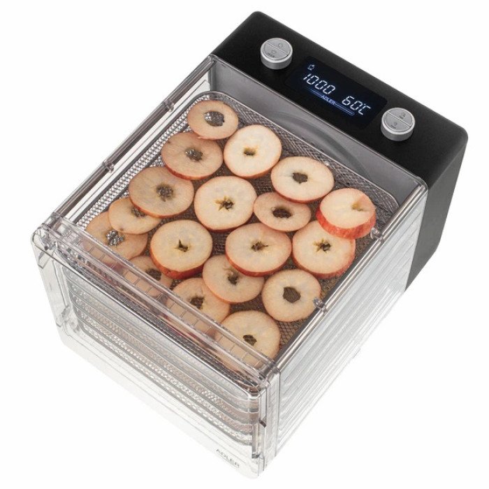 Сушарка для овочів та фруктів Adler AD 6660 600Вт харчовий дегідратор