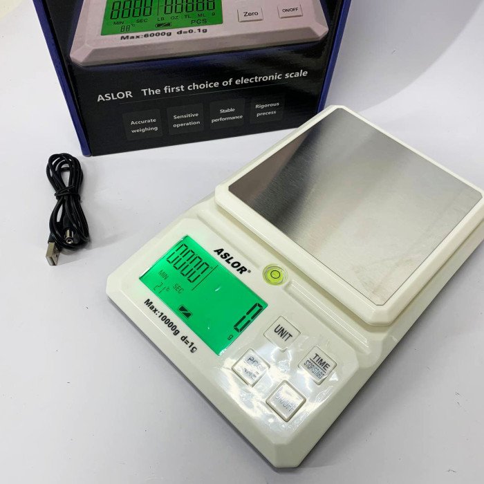 Ваги кухонні QZ-168, 10кг (1г) з таймером