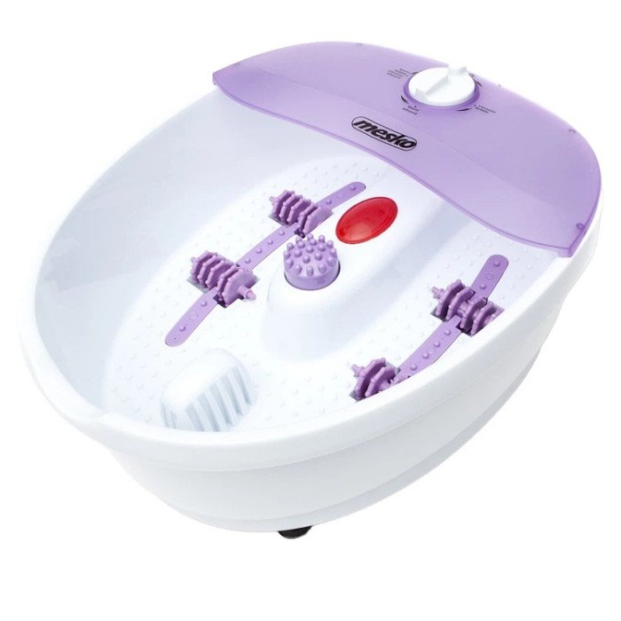 Гідромасажна ванна Mesko MS 2152 масажер для ніг + насадки бульбашковий, вібраційний і сухий масаж