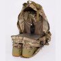 Міцний військовий рюкзак 40л Multicam з MOLLE (Cordura 600D)