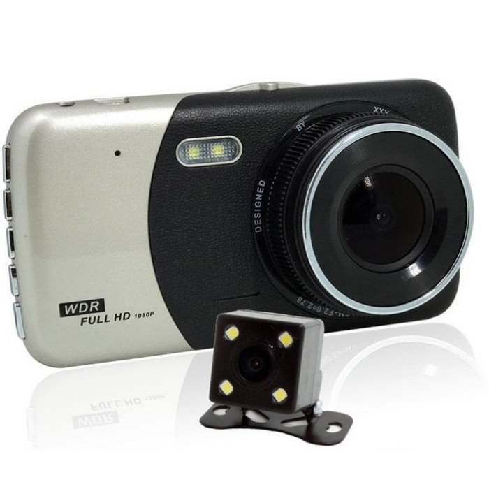 Відеореєстратор автомобільний MHZ DVR CT503 1080P з двома камерами, Реєстратор з камерою на машину