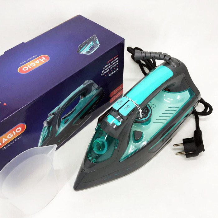 Праска Magio MG-533, Ефективна парова праска для одягу, Парова праска для домашнього використання