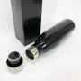 Туристичний термос пляшка UNIQUE UN-1022 500 мл для чаю кави холодних та гарячих напоїв. Колір: чорний